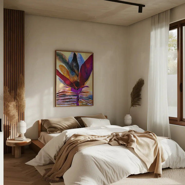 Flower V - Stretched Canvas, Poster or Fine Art Print I Heart Wall Art