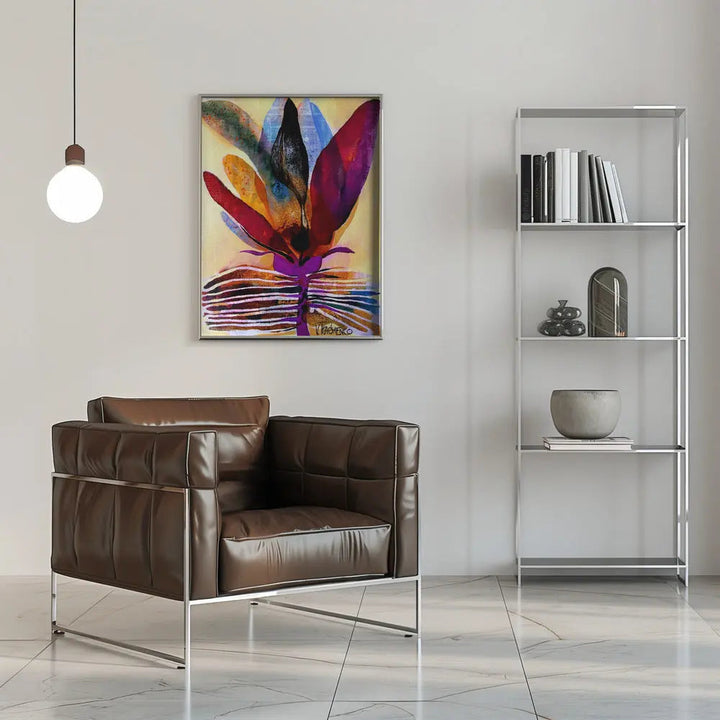 Flower V - Stretched Canvas, Poster or Fine Art Print I Heart Wall Art