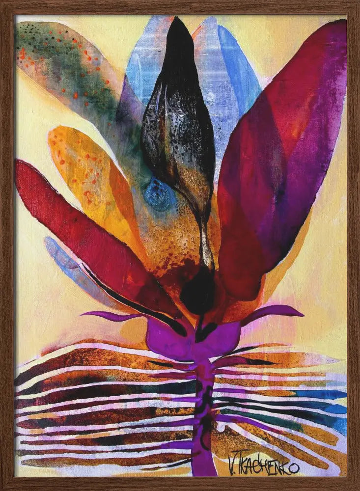 Flower V - Stretched Canvas, Poster or Fine Art Print I Heart Wall Art