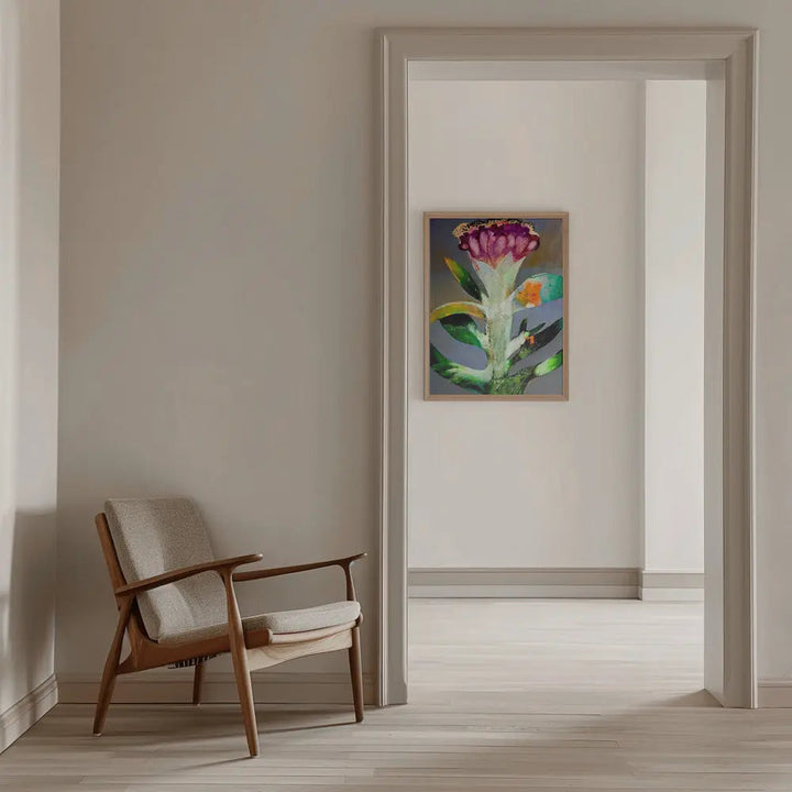 Flower Z - Stretched Canvas, Poster or Fine Art Print I Heart Wall Art