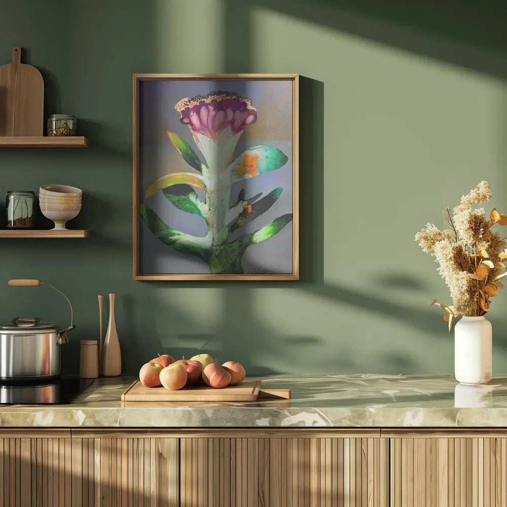Flower Z - Stretched Canvas, Poster or Fine Art Print I Heart Wall Art