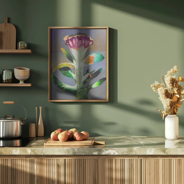 Flower Z - Stretched Canvas, Poster or Fine Art Print I Heart Wall Art
