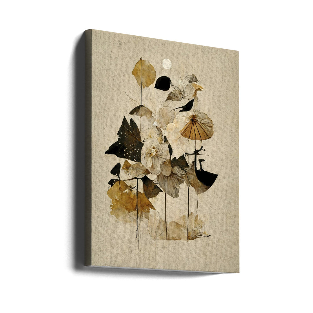 Flowers And Sun - Stretched Canvas, Poster or Fine Art Print I Heart Wall Art