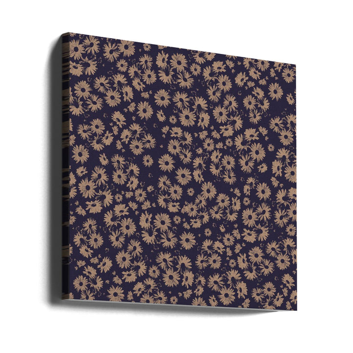 Flowers At Dawn Nº2 - Square Stretched Canvas, Poster or Fine Art Print I Heart Wall Art