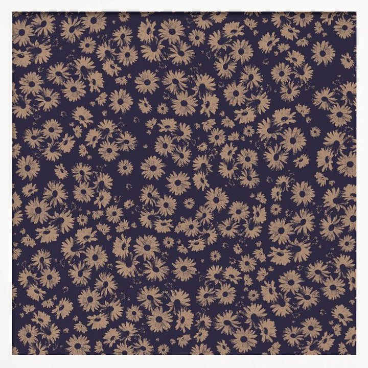 Flowers At Dawn Nº2 - Square Stretched Canvas, Poster or Fine Art Print I Heart Wall Art