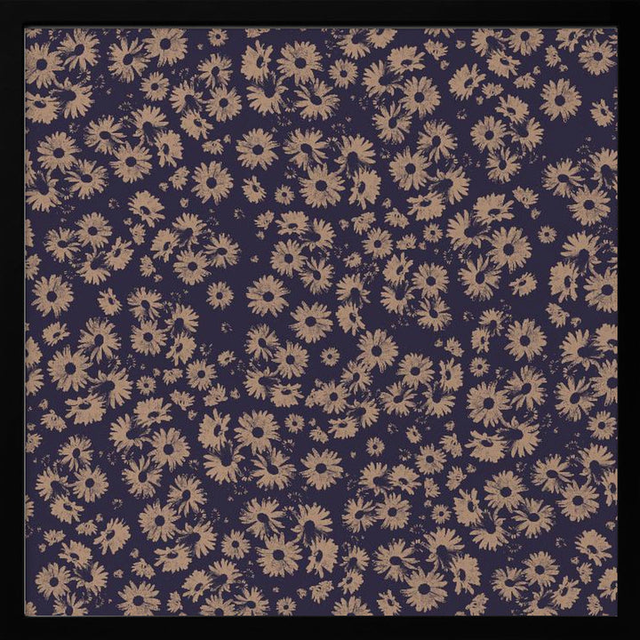 Flowers At Dawn Nº2 - Square Stretched Canvas, Poster or Fine Art Print I Heart Wall Art