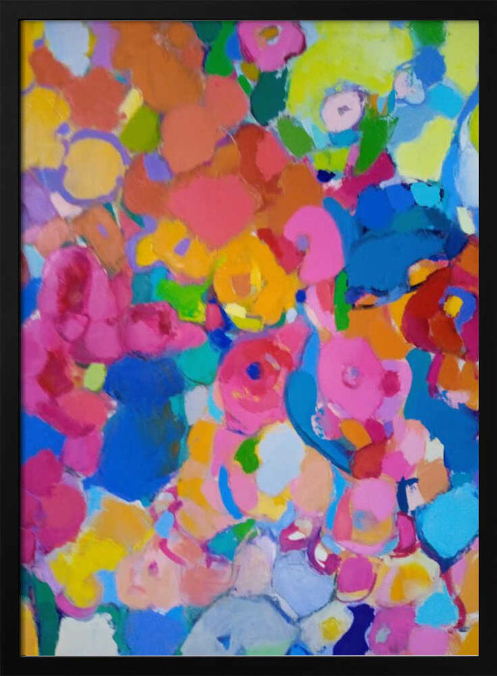 Flowers Fantasy - Stretched Canvas, Poster or Fine Art Print - I Heart Wall Art - Poster Print, Canvas Print or Framed Art Print