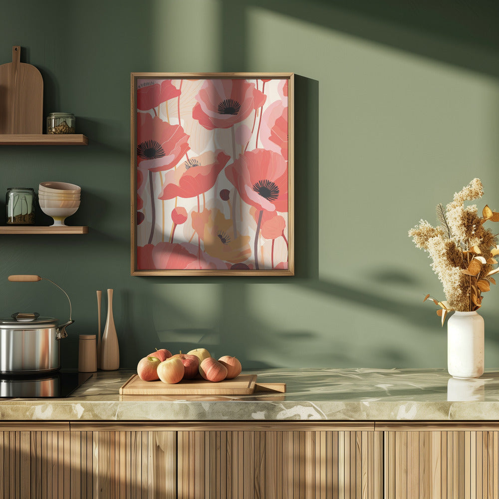 Flowers - Stretched Canvas, Poster or Fine Art Print I Heart Wall Art