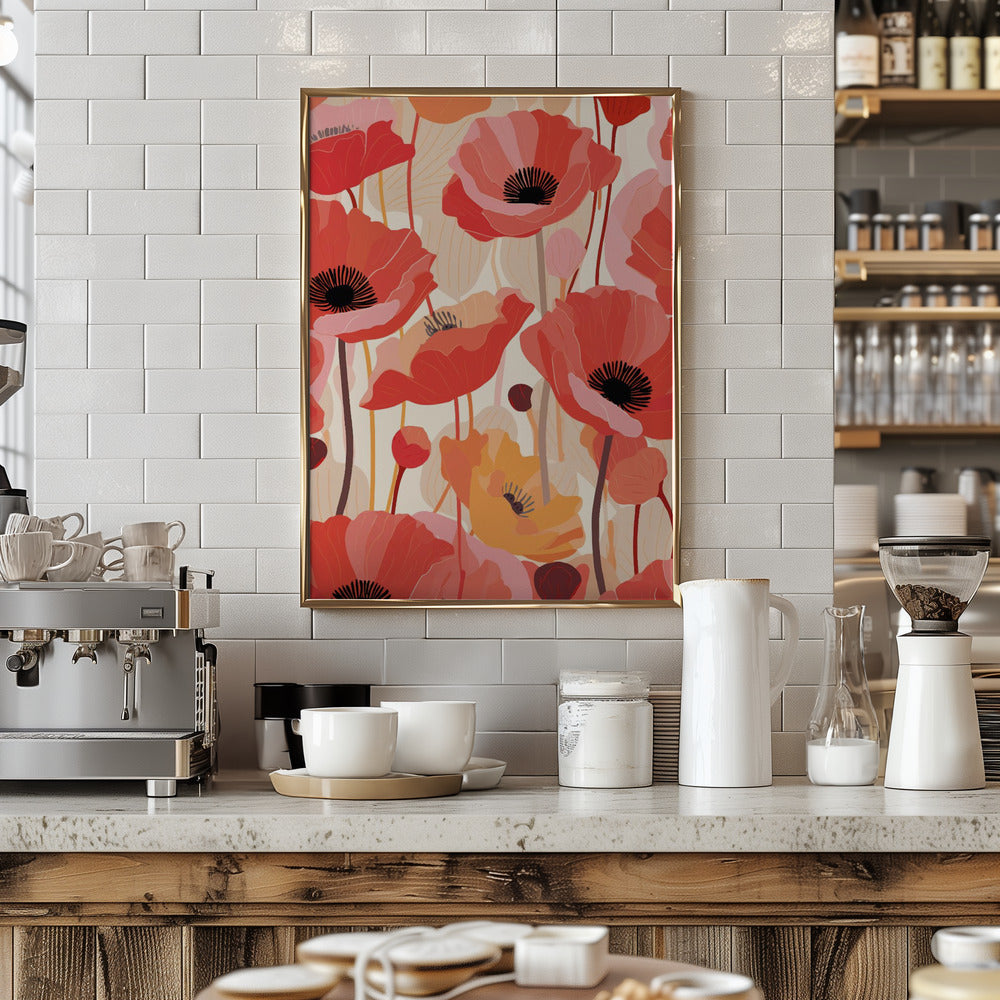 Flowers - Stretched Canvas, Poster or Fine Art Print I Heart Wall Art