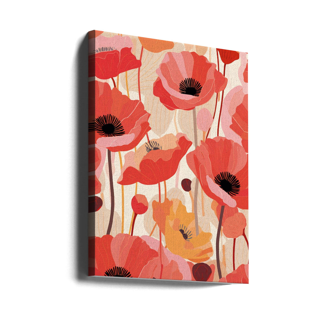 Flowers - Stretched Canvas, Poster or Fine Art Print I Heart Wall Art