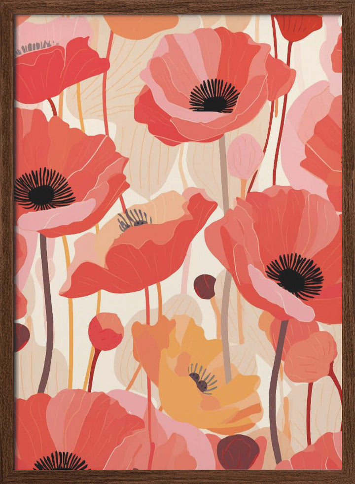 Flowers - Stretched Canvas, Poster or Fine Art Print I Heart Wall Art