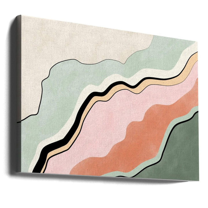 Flowing Horizons - Stretched Canvas, Poster or Fine Art Print - I Heart Wall Art - Poster Print, Canvas Print or Framed Art Print