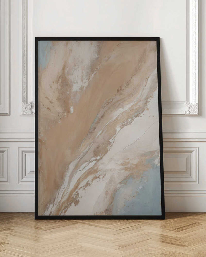 Flowing Marble Hues - Stretched Canvas, Poster or Fine Art Print - I Heart Wall Art - Poster Print, Canvas Print or Framed Art Print