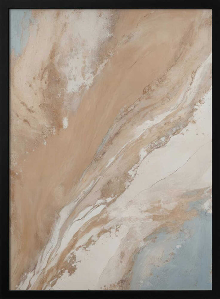 Flowing Marble Hues - Stretched Canvas, Poster or Fine Art Print - I Heart Wall Art - Poster Print, Canvas Print or Framed Art Print