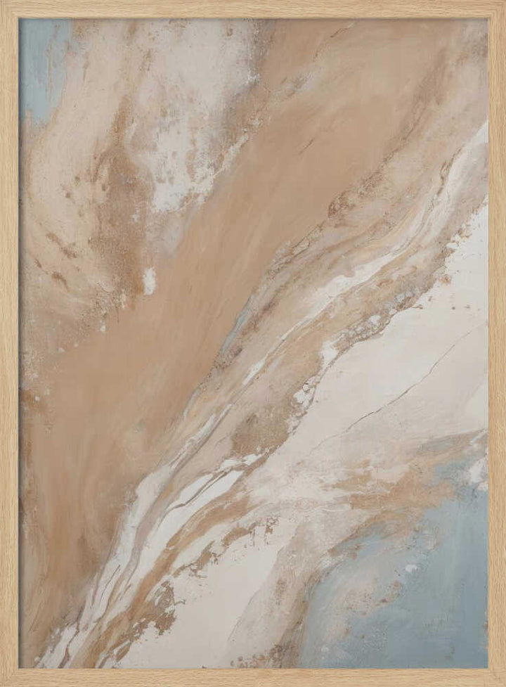 Flowing Marble Hues - Stretched Canvas, Poster or Fine Art Print - I Heart Wall Art - Poster Print, Canvas Print or Framed Art Print