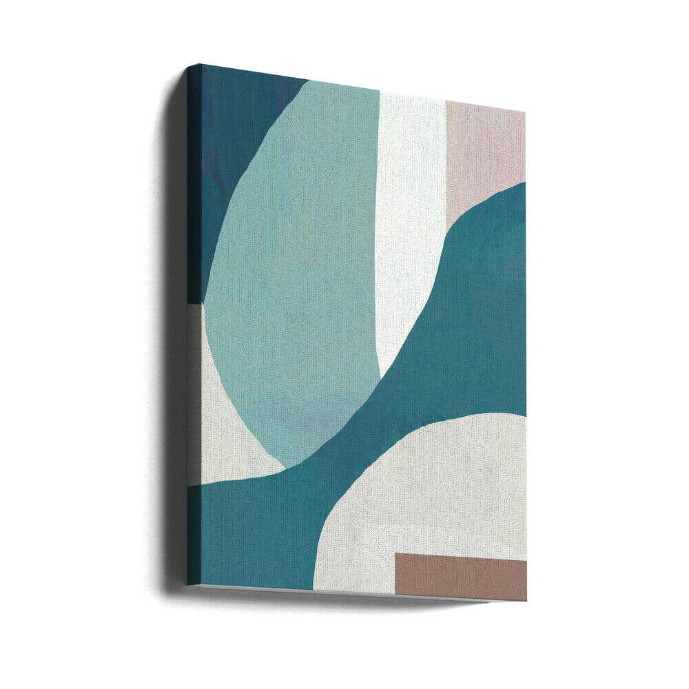 Flowing Wavescape - Stretched Canvas, Poster or Fine Art Print - I Heart Wall Art - Poster Print, Canvas Print or Framed Art Print