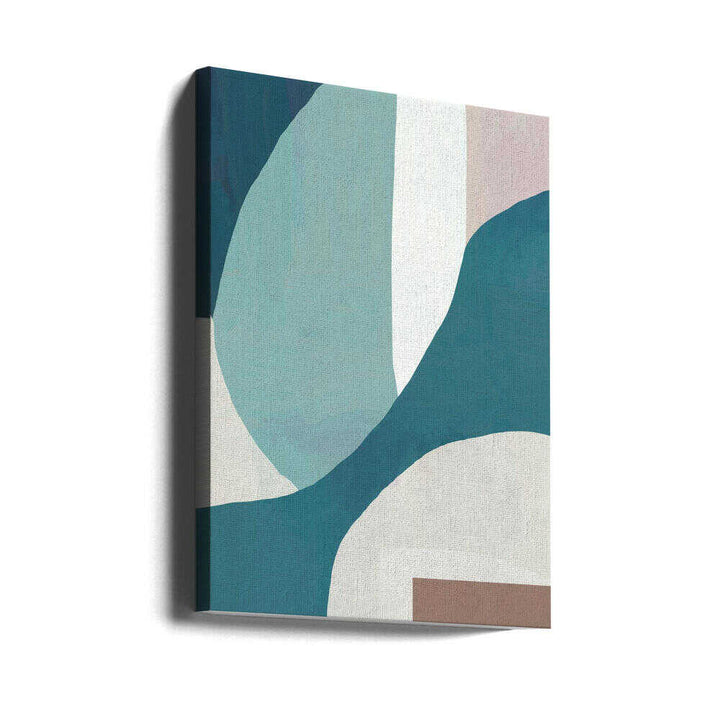 Flowing Wavescape - Stretched Canvas, Poster or Fine Art Print - I Heart Wall Art - Poster Print, Canvas Print or Framed Art Print