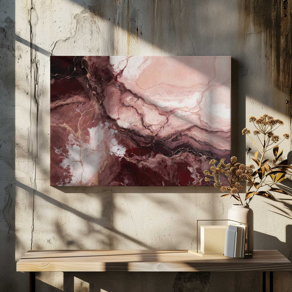 Fluid Marble Veins - Stretched Canvas, Poster or Fine Art Print - I Heart Wall Art - Poster Print, Canvas Print or Framed Art Print