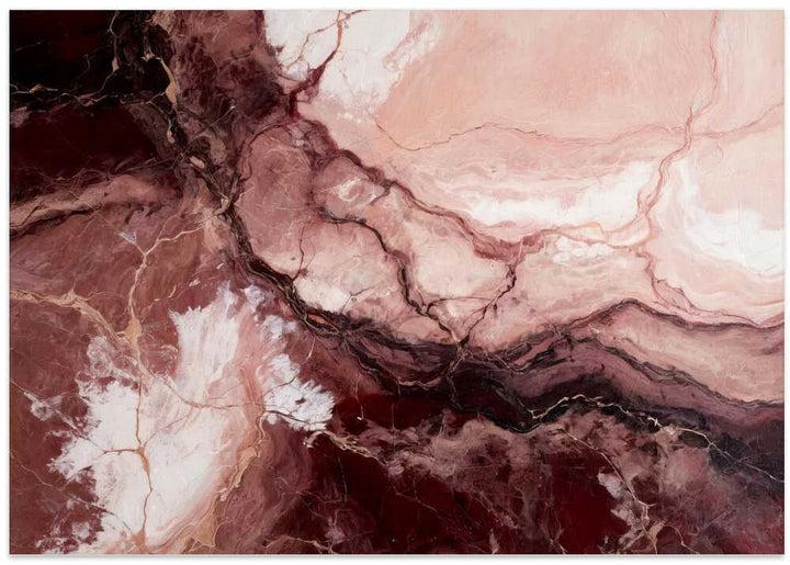 Fluid Marble Veins - Stretched Canvas, Poster or Fine Art Print - I Heart Wall Art - Poster Print, Canvas Print or Framed Art Print