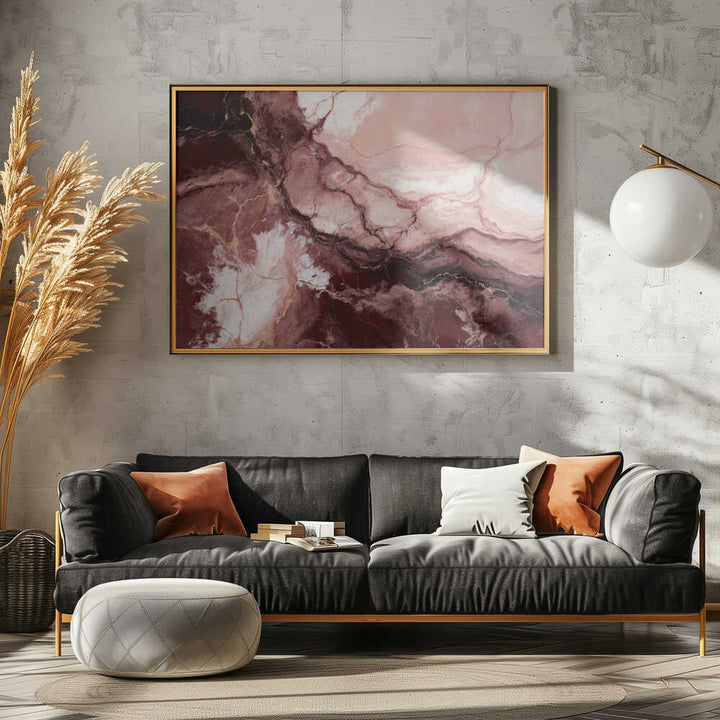 Fluid Marble Veins - Stretched Canvas, Poster or Fine Art Print - I Heart Wall Art - Poster Print, Canvas Print or Framed Art Print