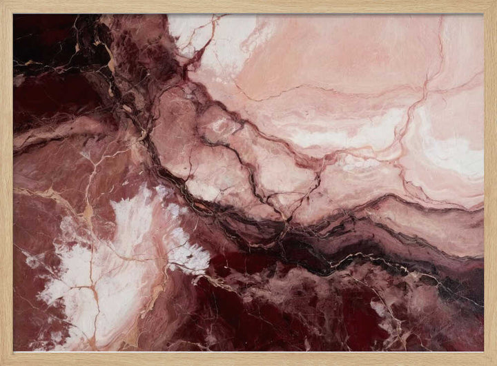 Fluid Marble Veins - Stretched Canvas, Poster or Fine Art Print - I Heart Wall Art - Poster Print, Canvas Print or Framed Art Print
