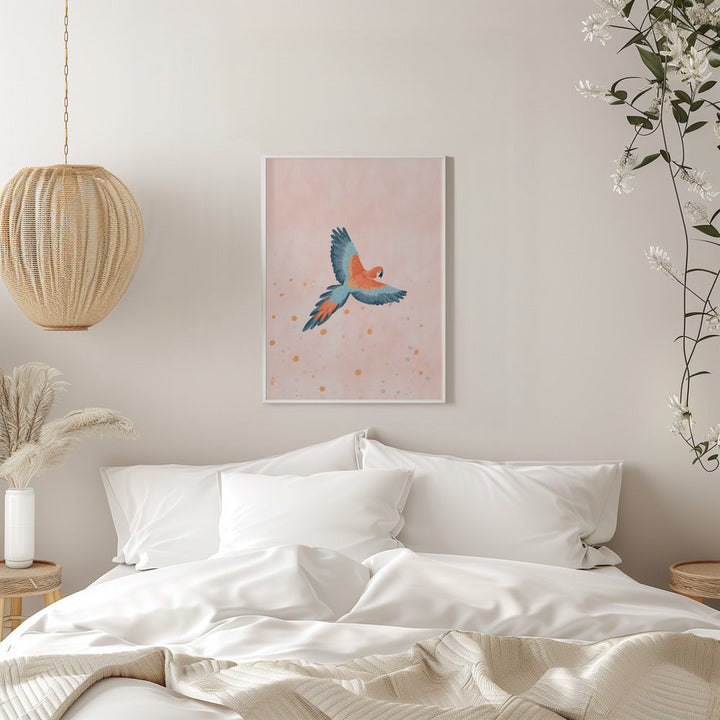 Fly With Me - Stretched Canvas, Poster or Fine Art Print I Heart Wall Art