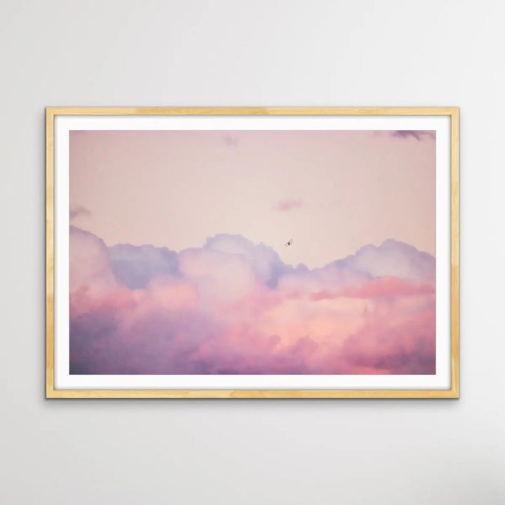 Flying High - Framed Canvas Print Wall Art Print - I Heart Wall Art