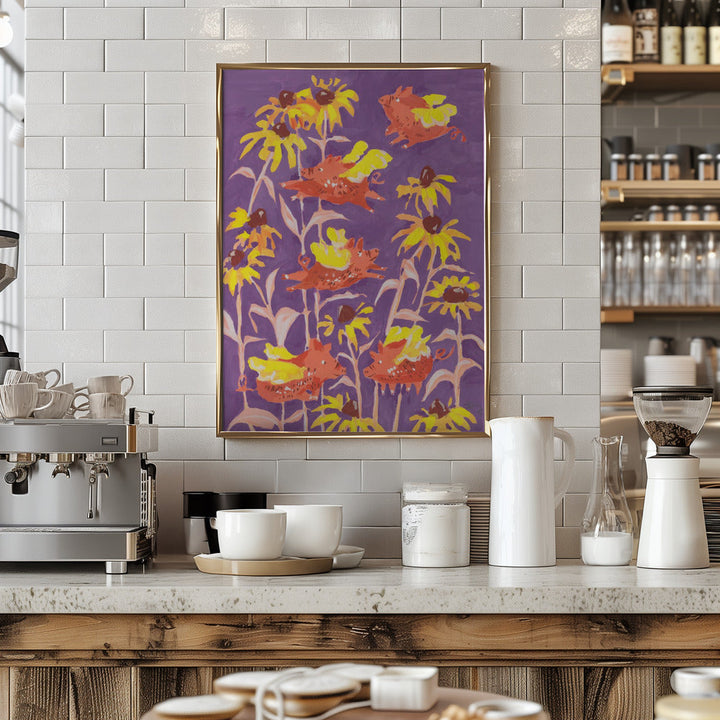 Flying Piglets - Stretched Canvas, Poster or Fine Art Print I Heart Wall Art