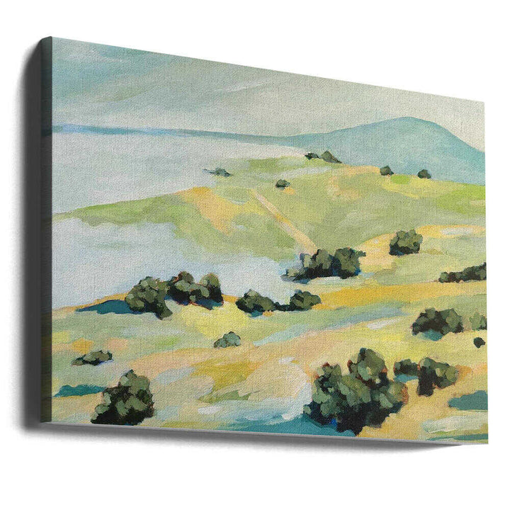 Fog and Hills - Stretched Canvas, Poster or Fine Art Print - I Heart Wall Art - Poster Print, Canvas Print or Framed Art Print