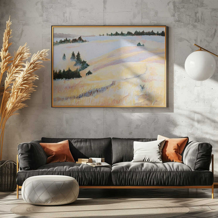 Foggy Morning 8x10 - Stretched Canvas, Poster or Fine Art Print - I Heart Wall Art - Poster Print, Canvas Print or Framed Art Print