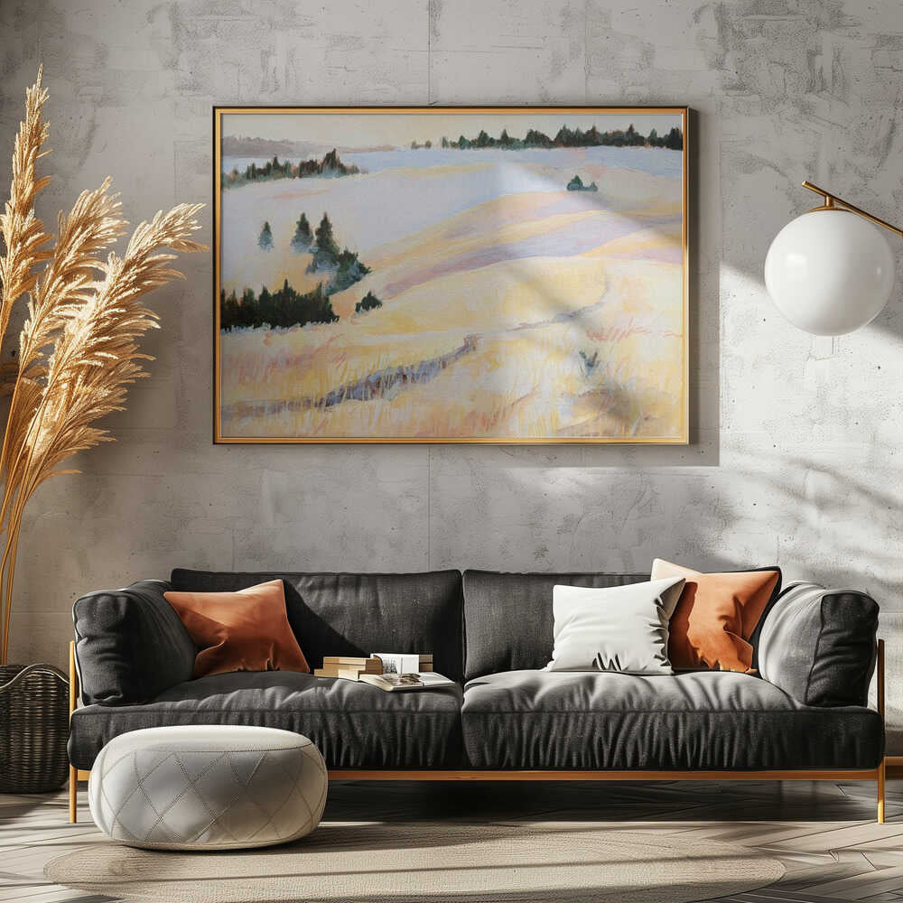 Foggy Morning 8x10 - Stretched Canvas, Poster or Fine Art Print - I Heart Wall Art - Poster Print, Canvas Print or Framed Art Print