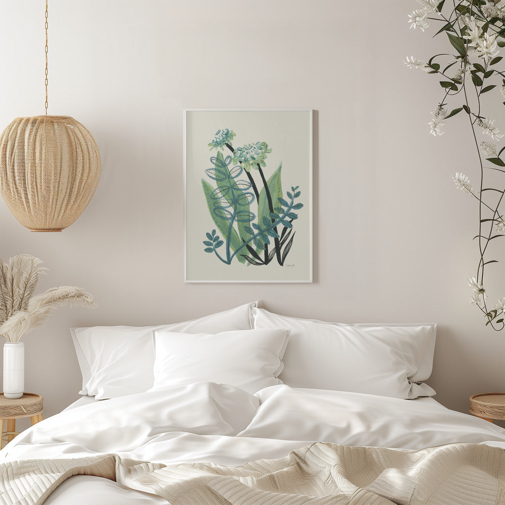 Foliage N.3 - Stretched Canvas, Poster or Fine Art Print I Heart Wall Art
