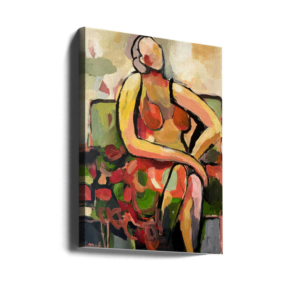 Folk Dancer - Stretched Canvas, Poster or Fine Art Print - I Heart Wall Art - Poster Print, Canvas Print or Framed Art Print