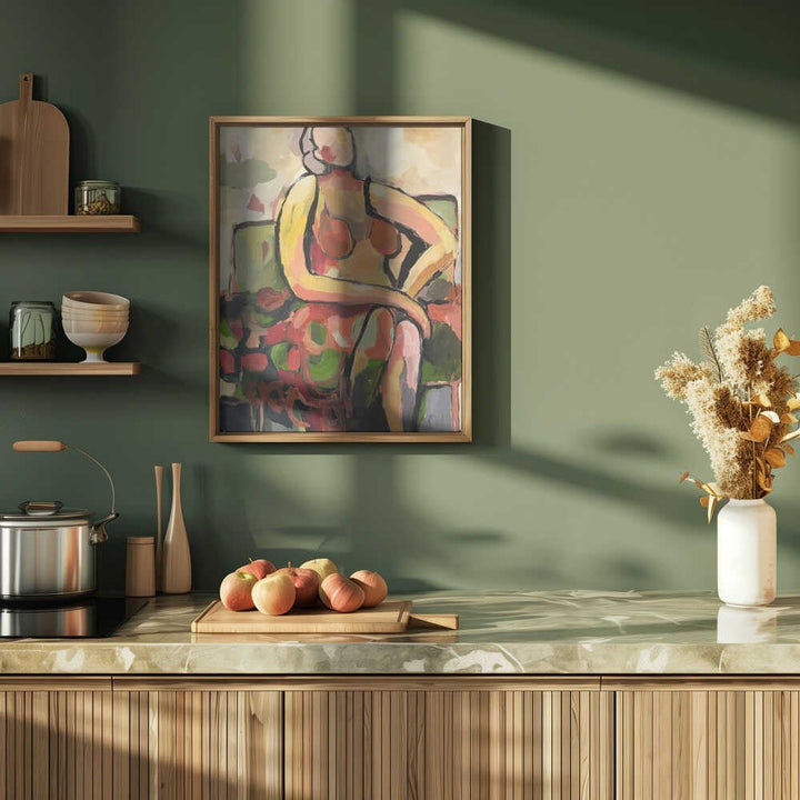 Folk Dancer - Stretched Canvas, Poster or Fine Art Print - I Heart Wall Art - Poster Print, Canvas Print or Framed Art Print