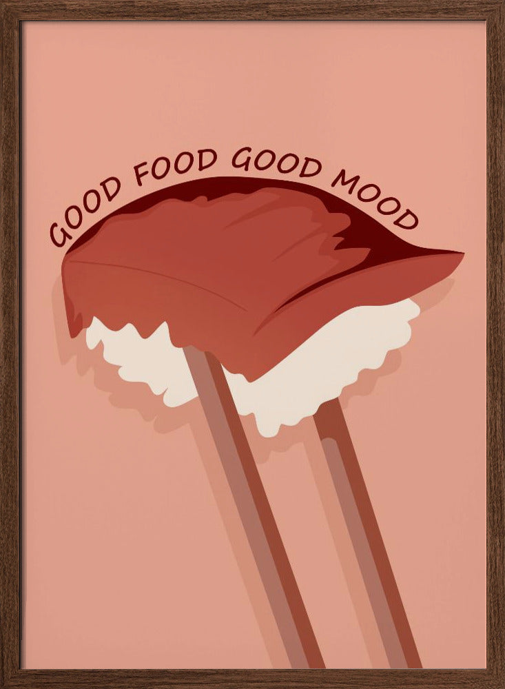 Food is Essential - Stretched Canvas, Poster or Fine Art Print I Heart Wall Art