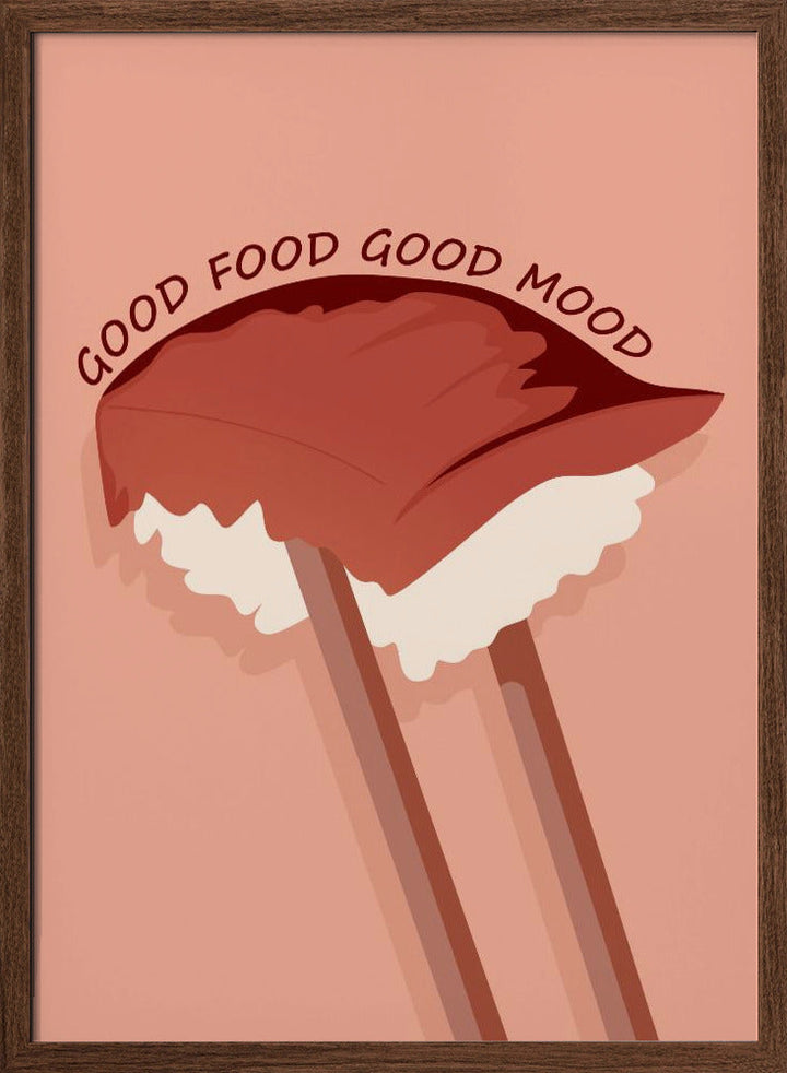 Food is Essential - Stretched Canvas, Poster or Fine Art Print I Heart Wall Art