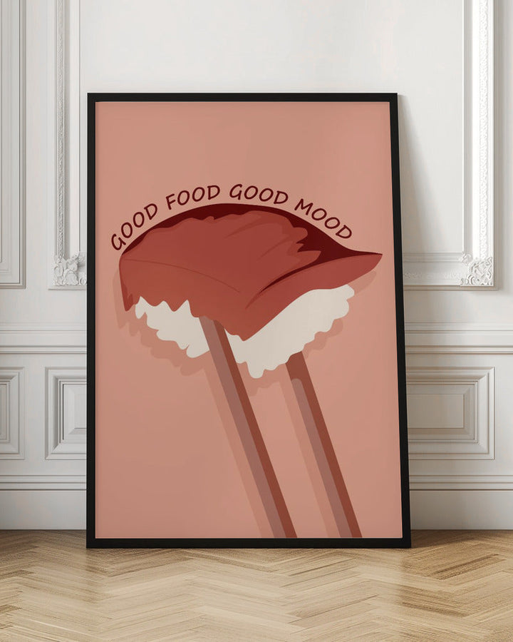 Food is Essential - Stretched Canvas, Poster or Fine Art Print I Heart Wall Art