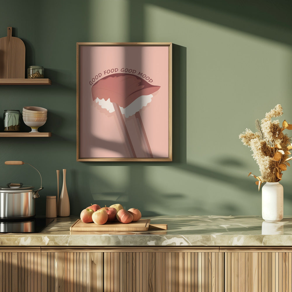 Food is Essential - Stretched Canvas, Poster or Fine Art Print I Heart Wall Art
