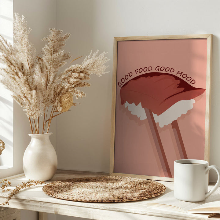 Food is Essential - Stretched Canvas, Poster or Fine Art Print I Heart Wall Art