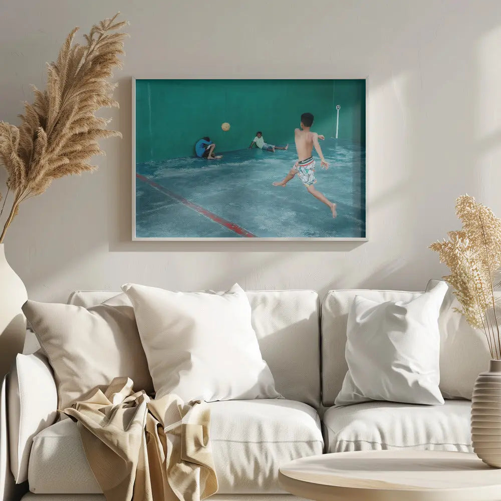football - Stretched Canvas, Poster or Fine Art Print I Heart Wall Art