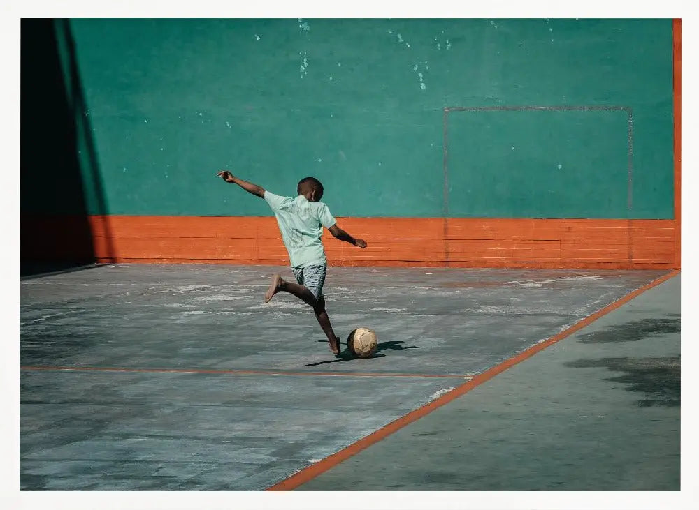 football - Stretched Canvas, Poster or Fine Art Print I Heart Wall Art