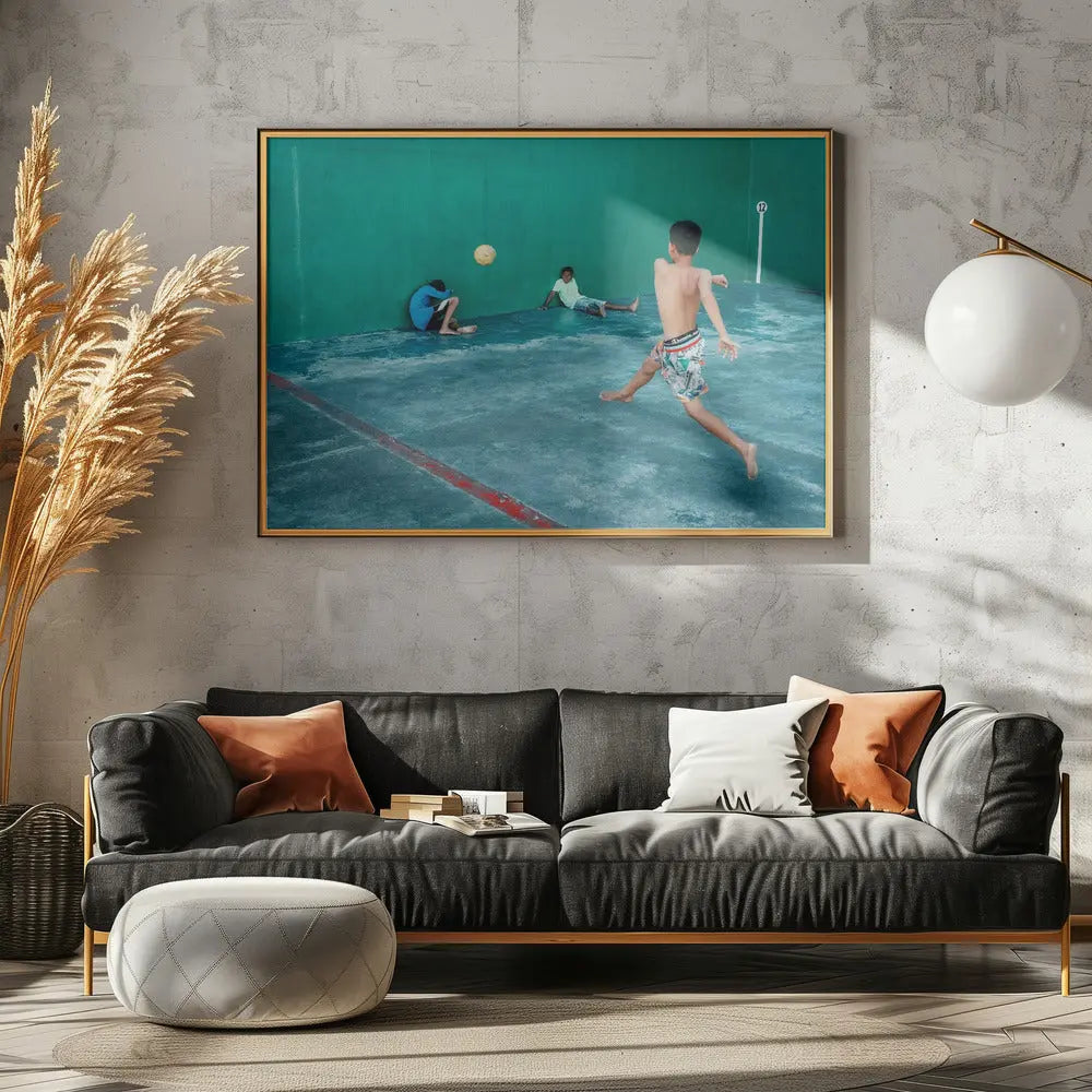 football - Stretched Canvas, Poster or Fine Art Print I Heart Wall Art