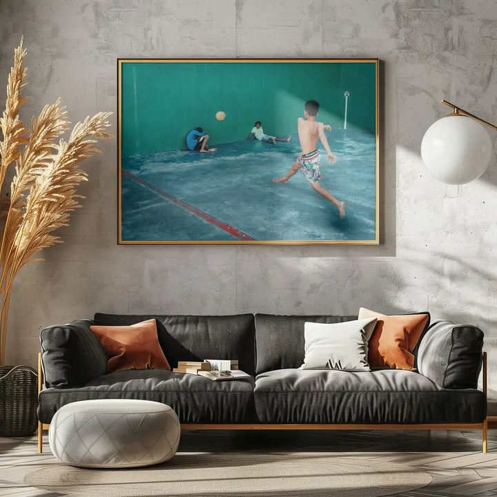 football - Stretched Canvas, Poster or Fine Art Print I Heart Wall Art