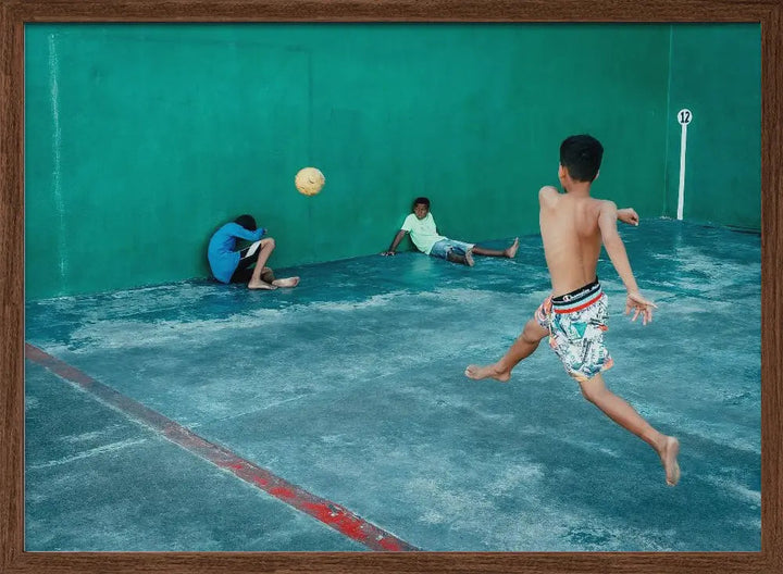 football - Stretched Canvas, Poster or Fine Art Print I Heart Wall Art