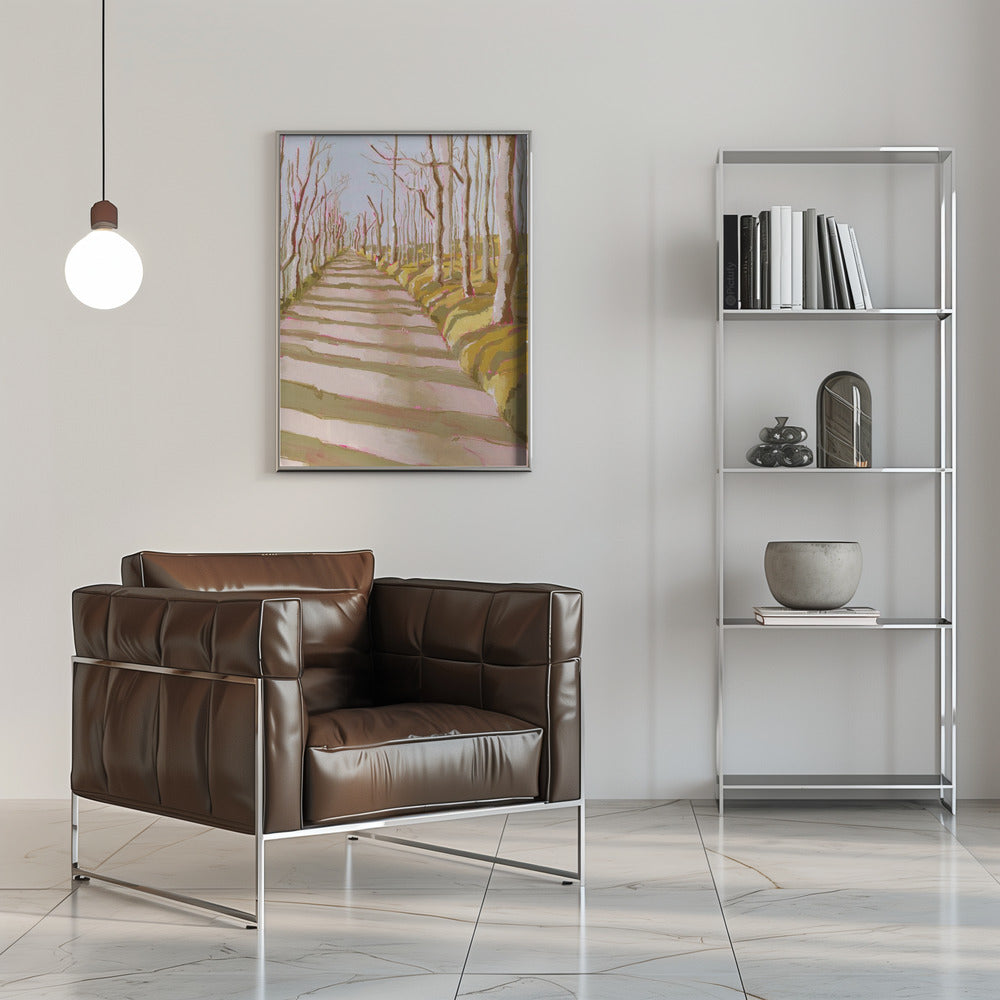 Forest path - Stretched Canvas, Poster or Fine Art Print I Heart Wall Art