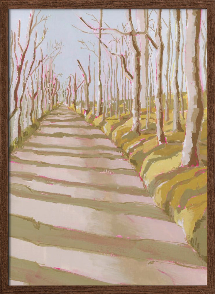 Forest path - Stretched Canvas, Poster or Fine Art Print I Heart Wall Art