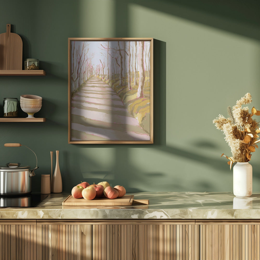 Forest path - Stretched Canvas, Poster or Fine Art Print I Heart Wall Art