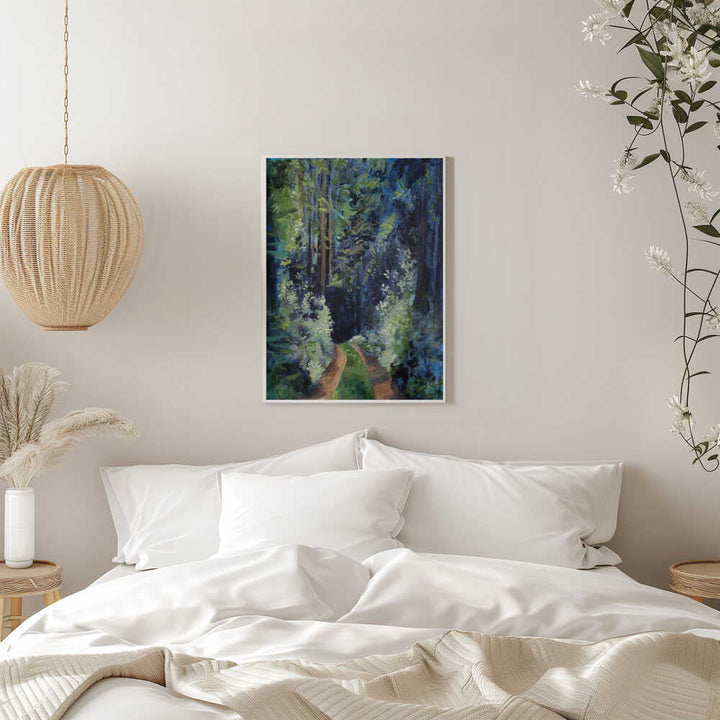 Forest Walk Bigger Res - Stretched Canvas, Poster or Fine Art Print - I Heart Wall Art - Poster Print, Canvas Print or Framed Art Print