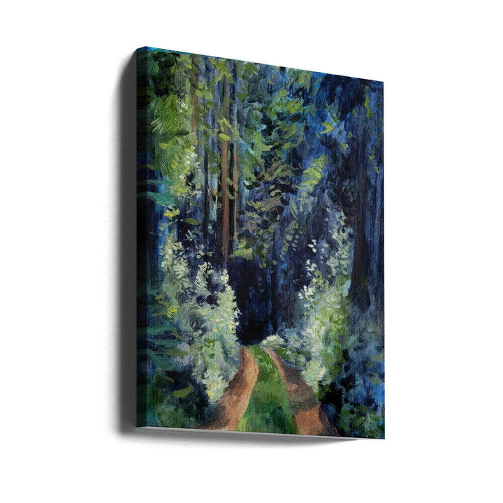 Forest Walk Bigger Res - Stretched Canvas, Poster or Fine Art Print - I Heart Wall Art - Poster Print, Canvas Print or Framed Art Print