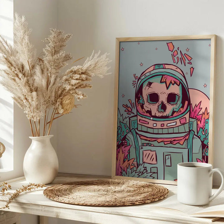 Forgotten Astronaut - Stretched Canvas, Poster or Fine Art Print I Heart Wall Art